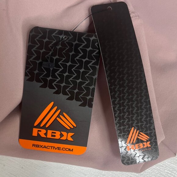 RBX Leggings Womens Small Pink High-Waisted Performance Activewear New - Picture 7 of 7